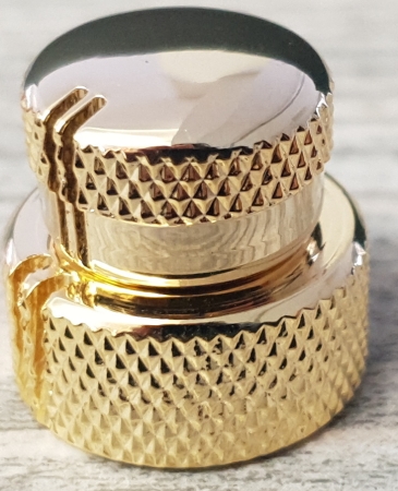 Sandberg Tone Tandem Dual Knob, Gold